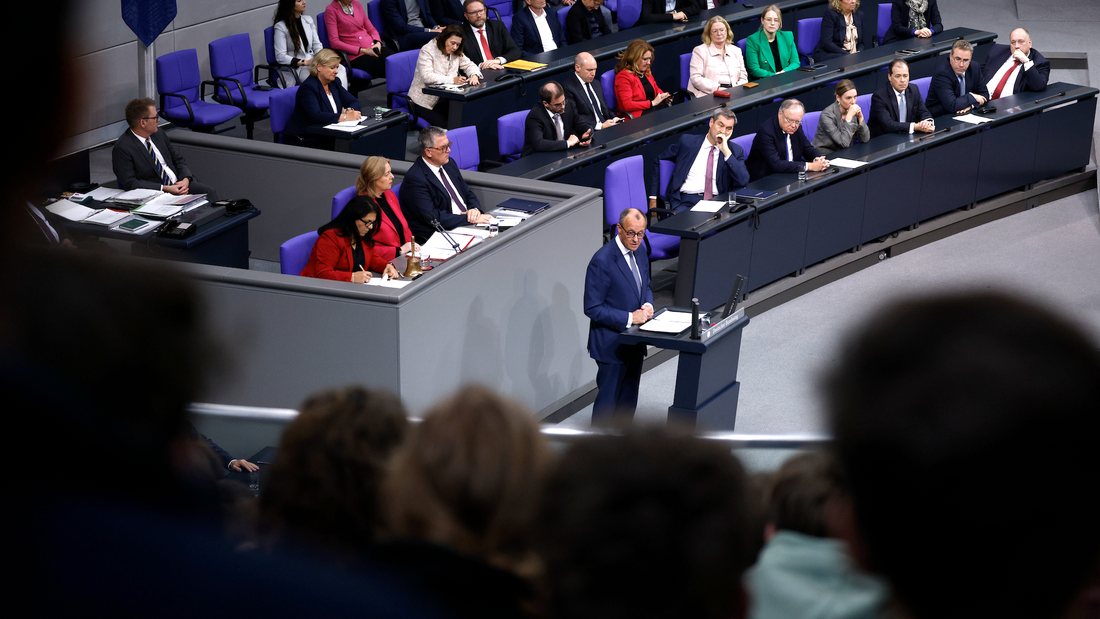 Ein Bild vom deutschen Bundestag.