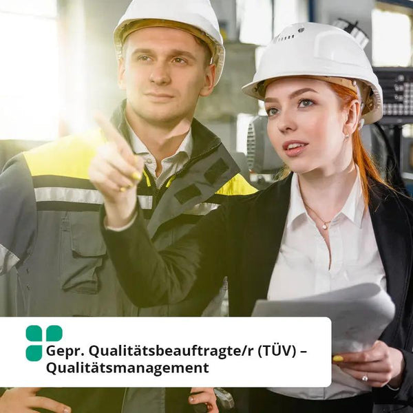 Gepr. Qualitätsbeauftragte/r (TÜV) – Qualitätsmanagement im Fernstudium der Studiengemeinschaft Darmstadt