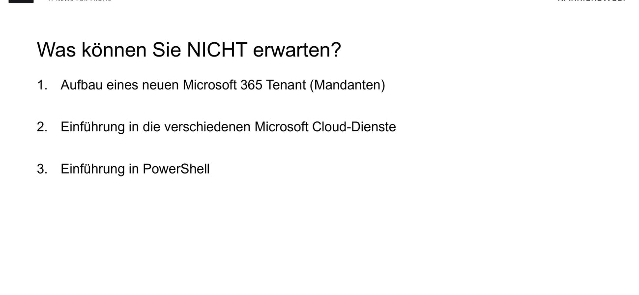 Exklusiv: Microsoft 365 Sicherheit: Schutzmaßnahmen und Ereignismanagement (E-Learning)