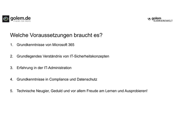 Exklusiv: Microsoft 365 Sicherheit: Informationsschutz und Compliance (E-Learning)