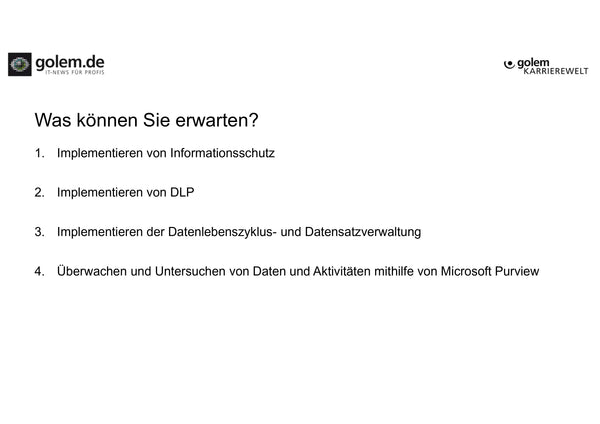 Exklusiv: Microsoft 365 Sicherheit: Informationsschutz und Compliance (E-Learning)