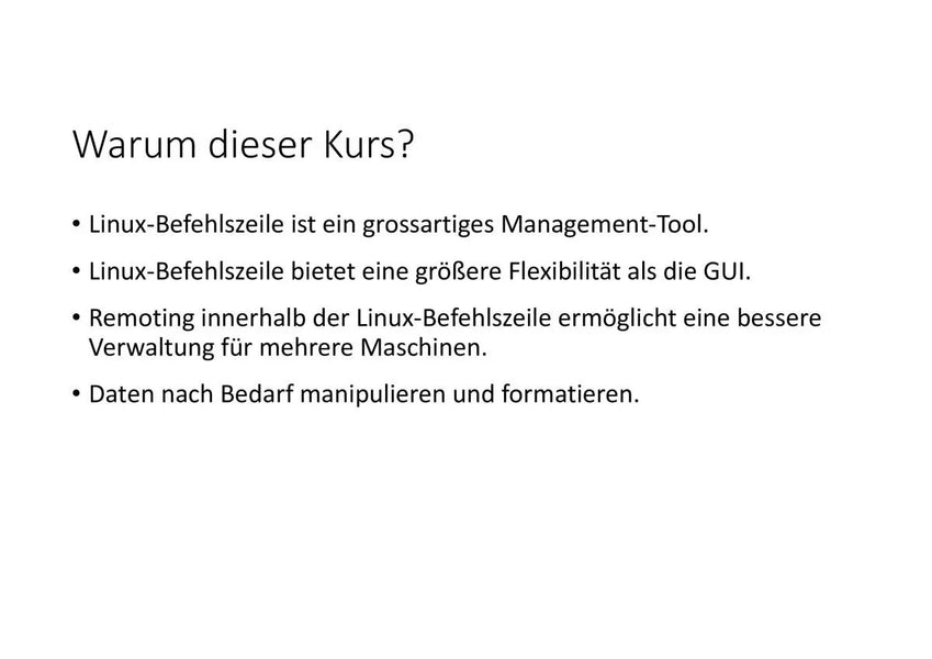 Linux-Befehlszeile für Anfänger:innen - Der Einstieg in die Welt der Linux-Befehlszeile - Golem Karrierewelt