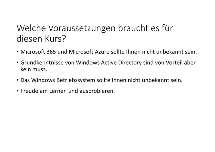 Microsoft 365 Essential Training für Administrator:innen (E-Learning) - Golem Karrierewelt