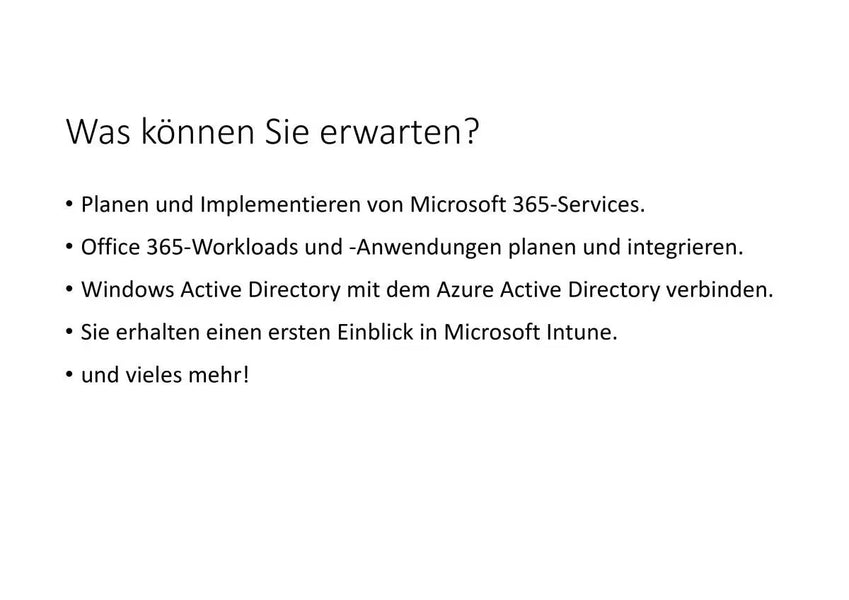 Microsoft 365 Essential Training für Administrator:innen (E-Learning) - Golem Karrierewelt