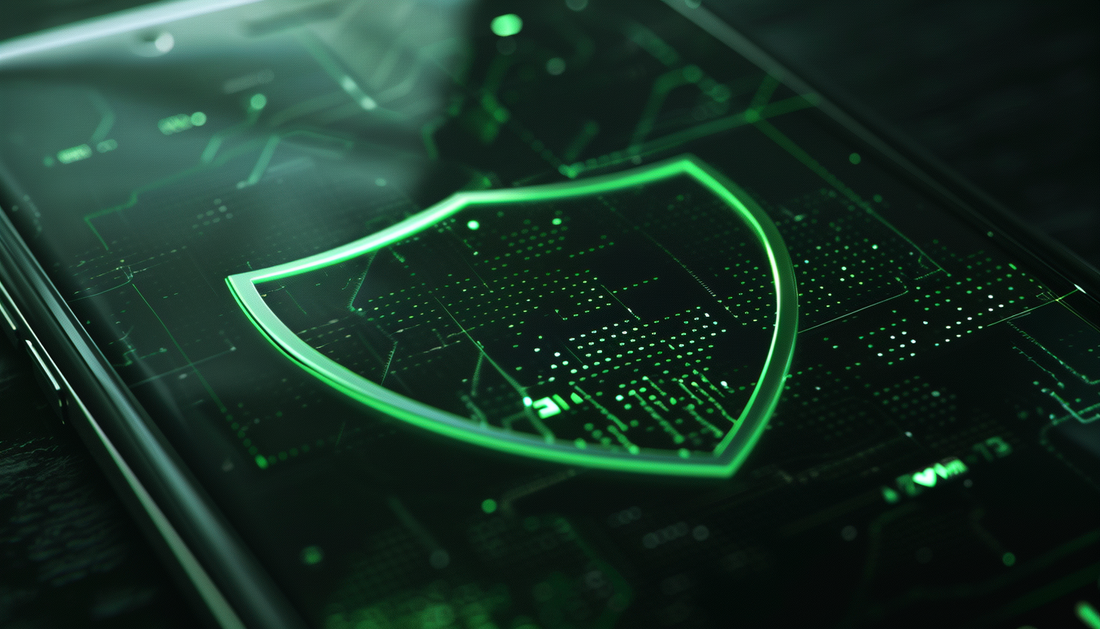 Ein digitales Schild.