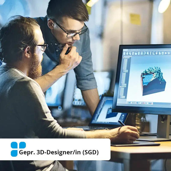 Gepr. 3D-Designer/in (SGD) – Schwerpunkt Computeranimation mit Maya im Fernstudium der Studiengemeinschaft Darmstadt