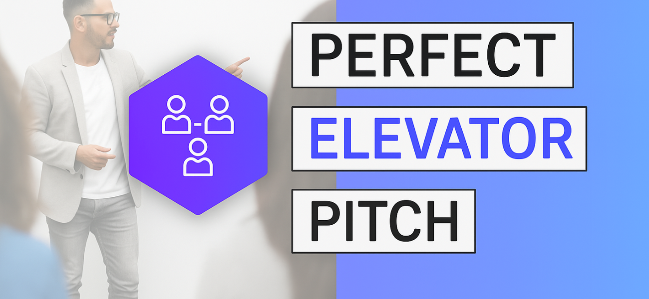The perfect elevator pitch - beginner's course (E-learning in English)