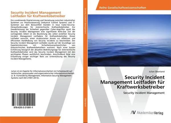 Security Incident Management Leitfaden fu¿r Kraftwerksbetreiber