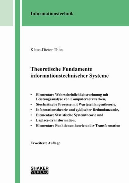 Theoretische Fundamente informationstechnischer Systeme